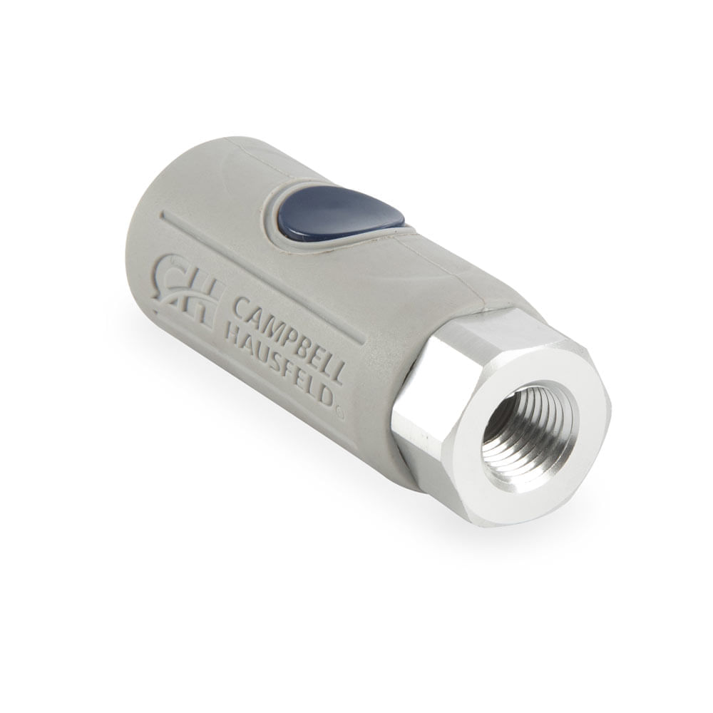 Acople de seguridad 1/4"" con boton de alivio para compresora
