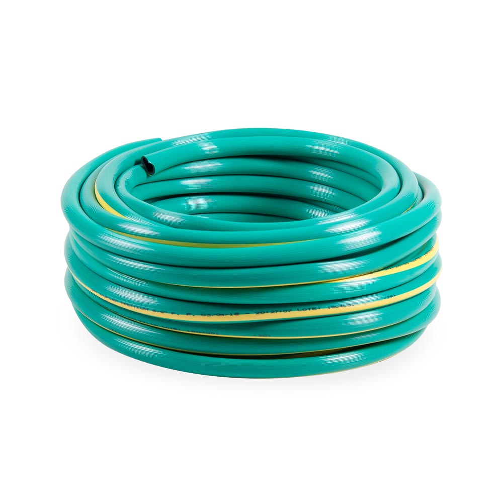 Manguera 2M Reforzada 5/8"" x 25 metros Verde/Rojo