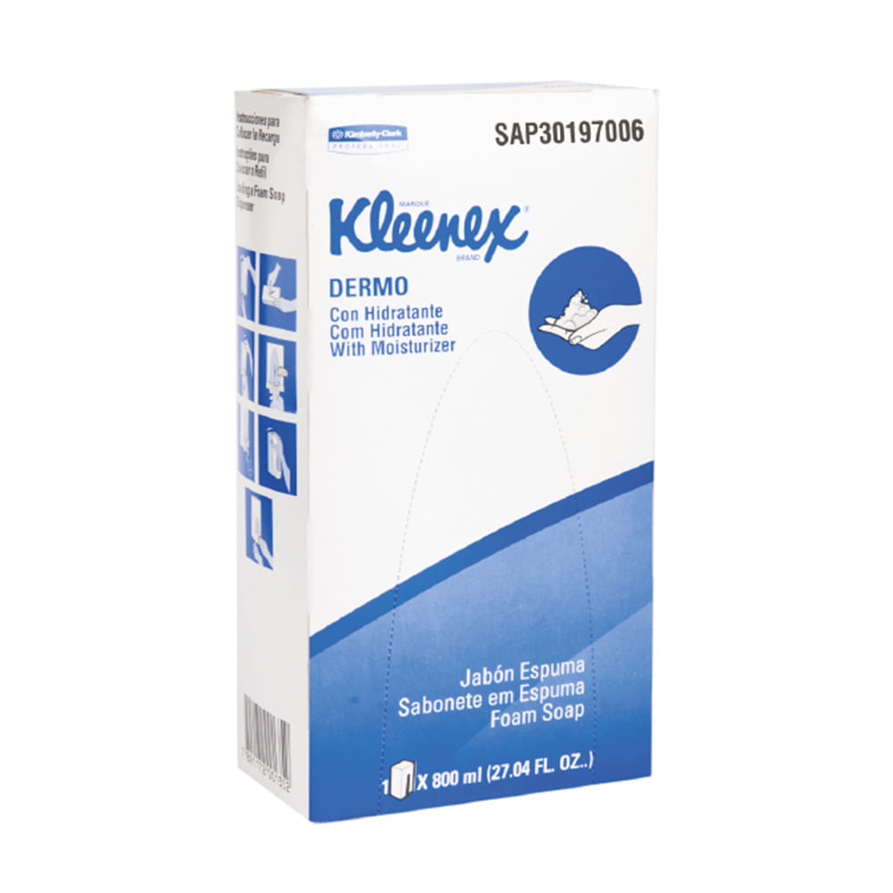 Jabón en Espuma Kleenex 800 Ml