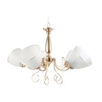 Lámpara Colgante Orange Galia 5 Luces E27 Dorado