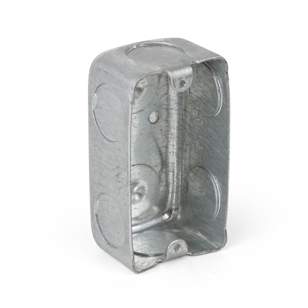Caja de paso Rectangular 3/4"" 1.5 mm