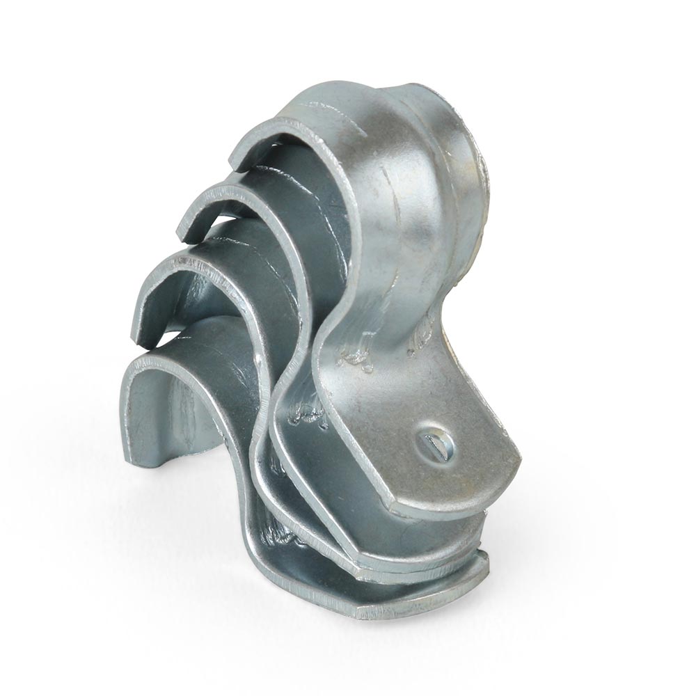 Abrazadera de 1/2"" con oreja de 2mm x4 unidades