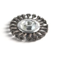 Grata Rueda Plana Trenzada 115mm