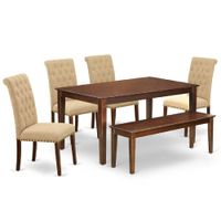 Juego de Comedor 6 Sillas Classy Beige