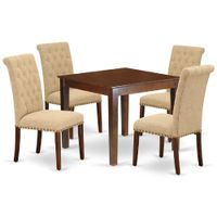 Juego de Comedor 4 Sillas Bright Beige