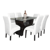 Juego de Comedor 6 Sillas Norly Blanco
