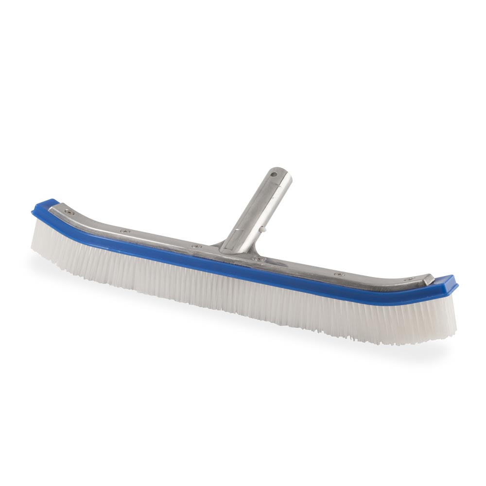 Escobilla de nylon con mango de metal 18¿ splash