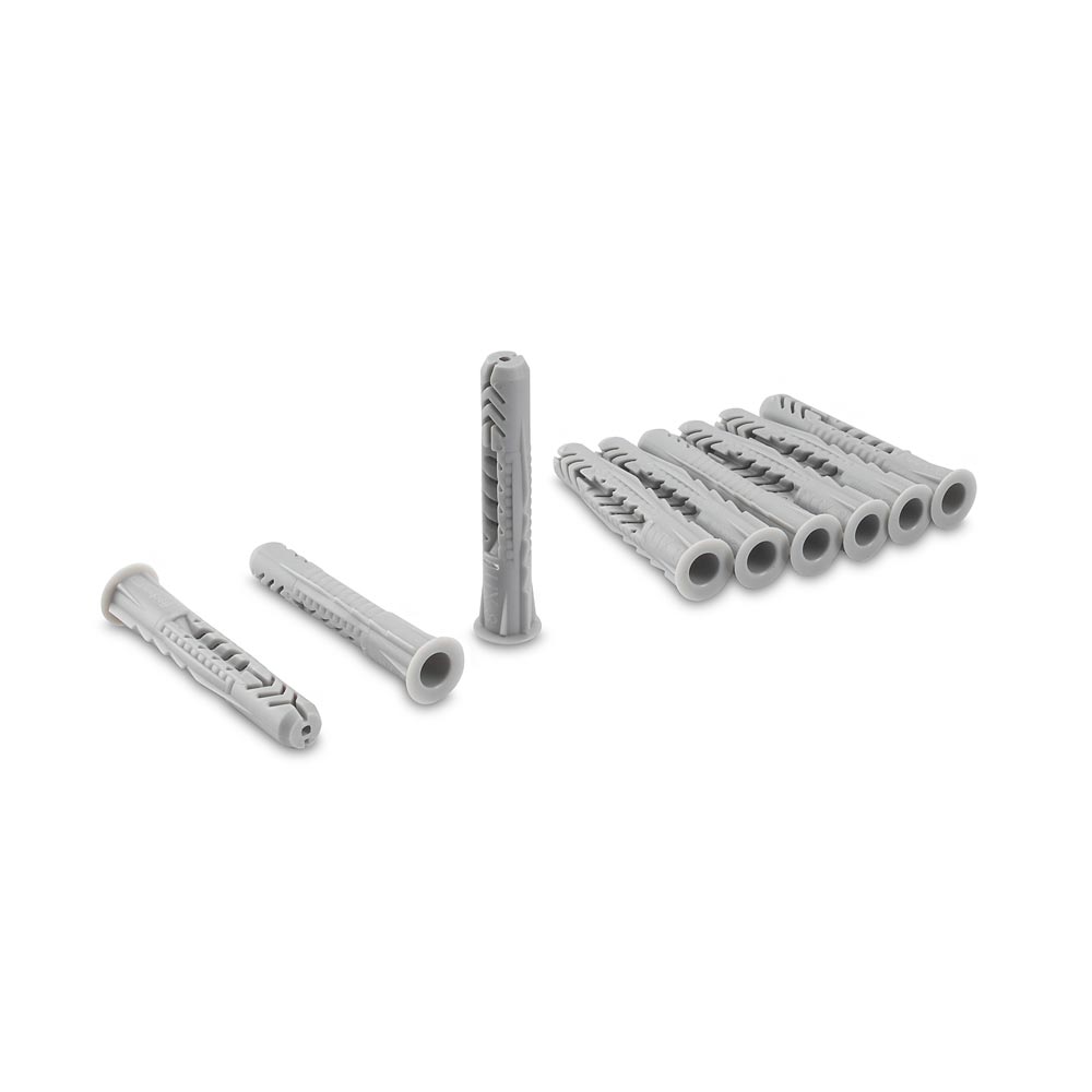 Tarugo de nylon UX8 con tope x10 unidades