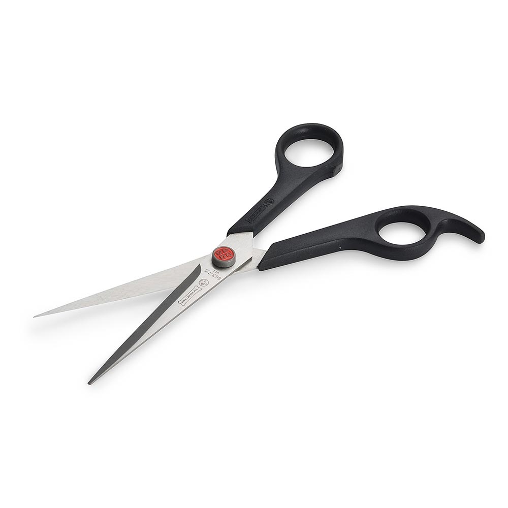 Tijera de peluquero punto rojo 663 7""