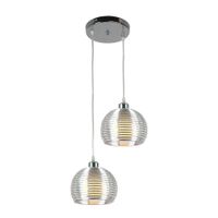 Lámpara Colgante Metal 2 Luces