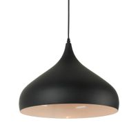 Lámpara Colgante Ginko Negro 1 Luz