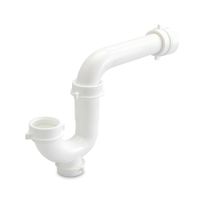 Trampa P de polipropileno 1 1/4"" - 1 1/2"" con conector solución