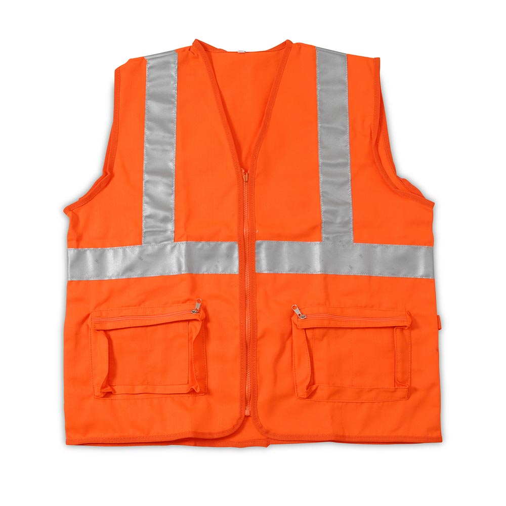 Chaleco para obra Naranja Talla: Medium