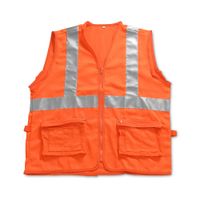 Chaleco para obra Naranja Talla: Large