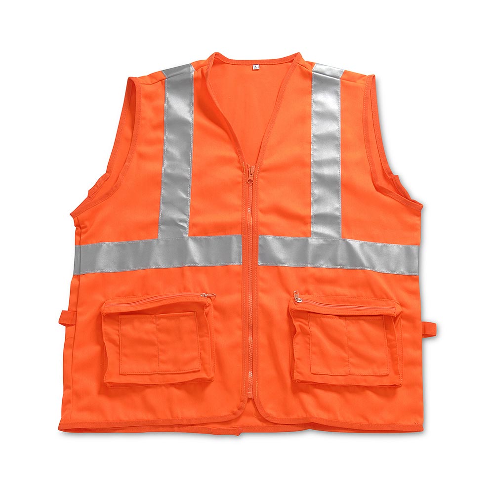 Chaleco para obra Naranja Talla: Large