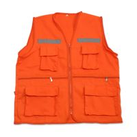 Chaleco para obra Naranja Talla: Extra Large