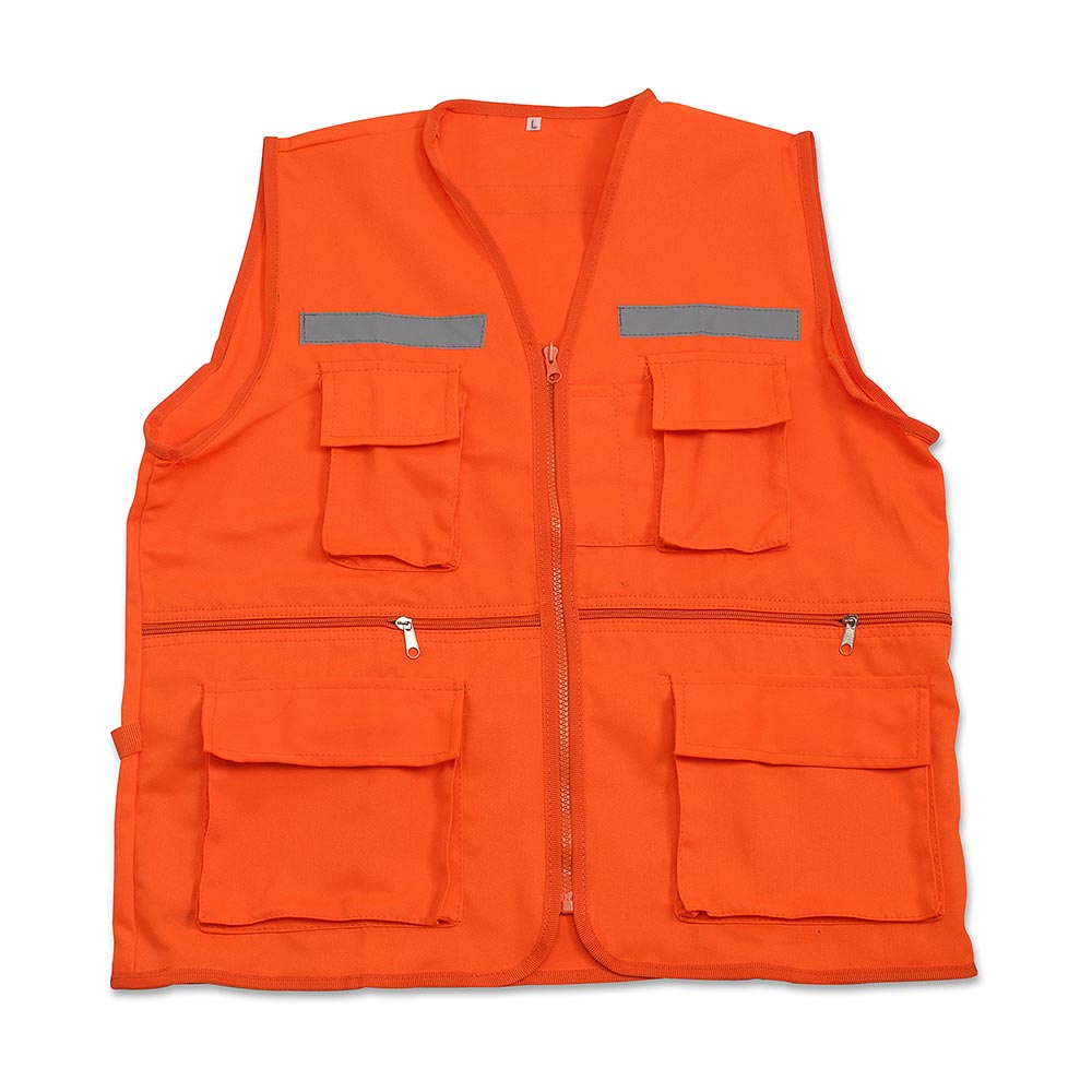Chaleco para obra Naranja Talla: Extra Large