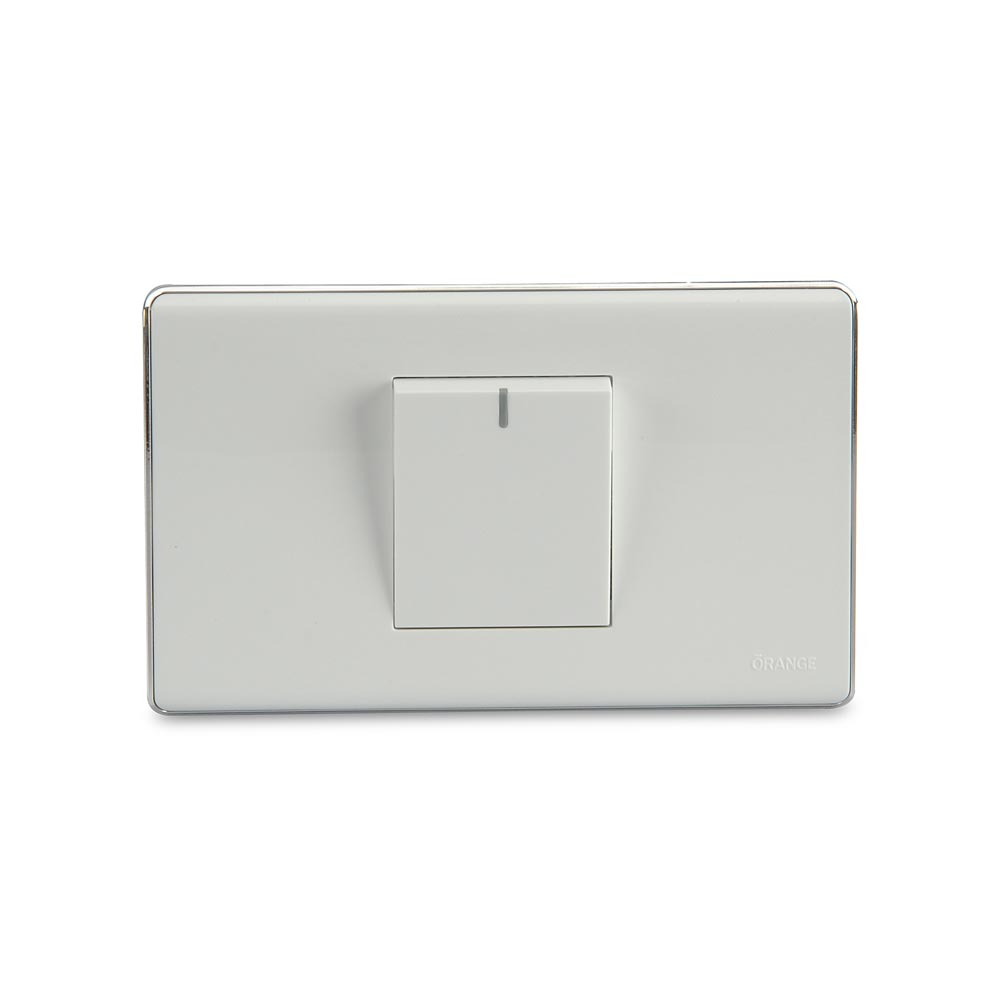 Conmutador Simple Blanco Deco