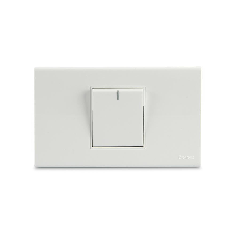 Conmutador Simple Blanco Classic