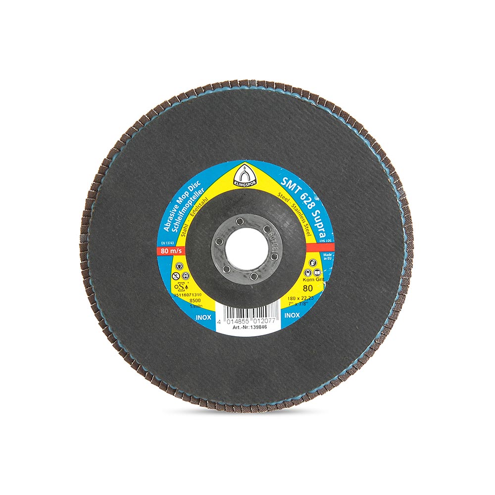 Disco Flap Plano Supra 7"" Grano 80