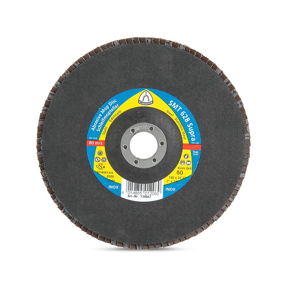 Disco Flap Plano Supra 7"" Grano 60