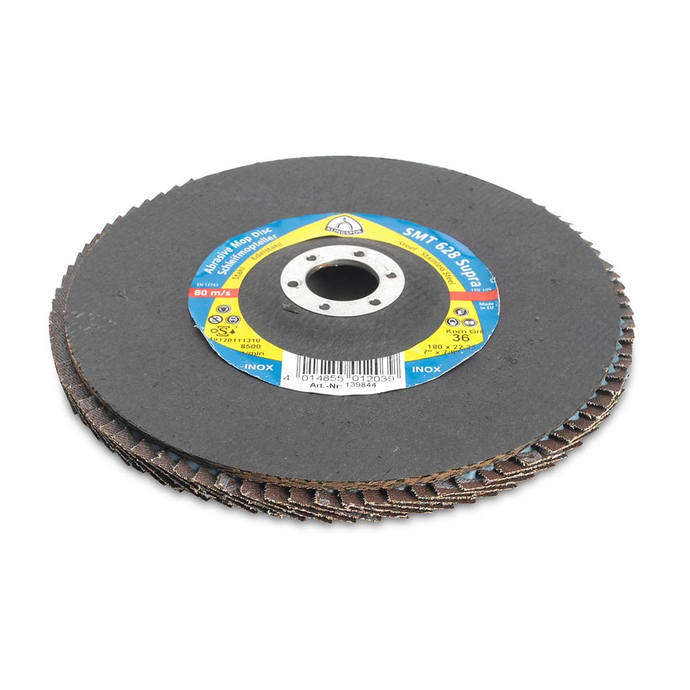 Disco Flap Plano Supra 7"" Grano 36