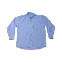 Camisa Oxford Manga larga Celeste Talla: Small