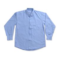 Camisa Oxford Manga Larga Celeste Talla: Large