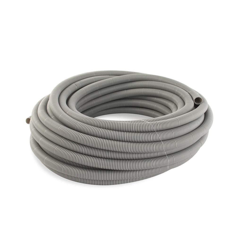 Tubería corrugada flexible 1"" WIR gris x 10 metros