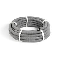 Tubería corrugada flexible 3/8"" WIR Gris x10 metros