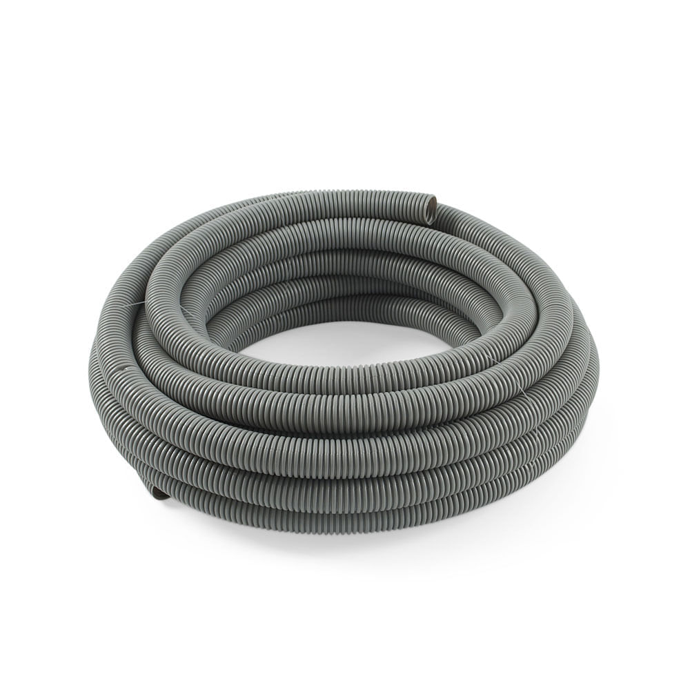 Tubería corrugada flexible 3/4"" WIR Gris x10 metros