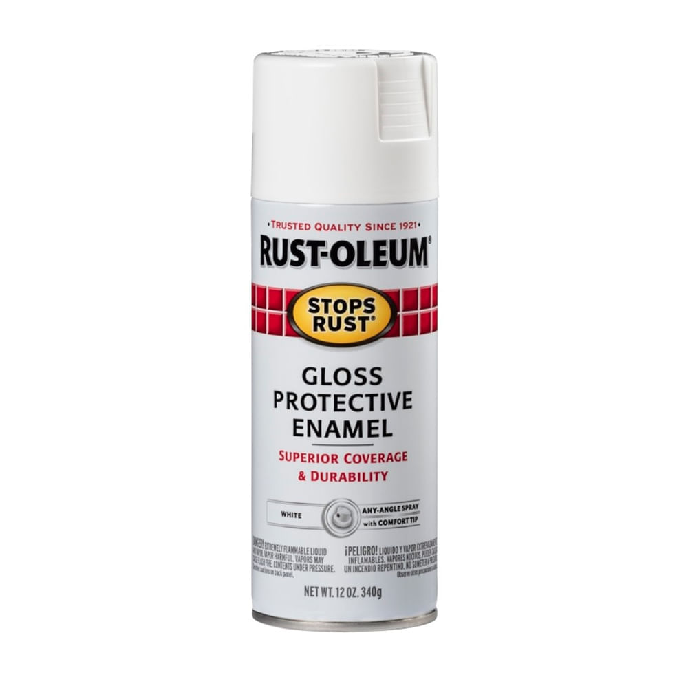 Spray para metales Blanco Brillante 340 gramos