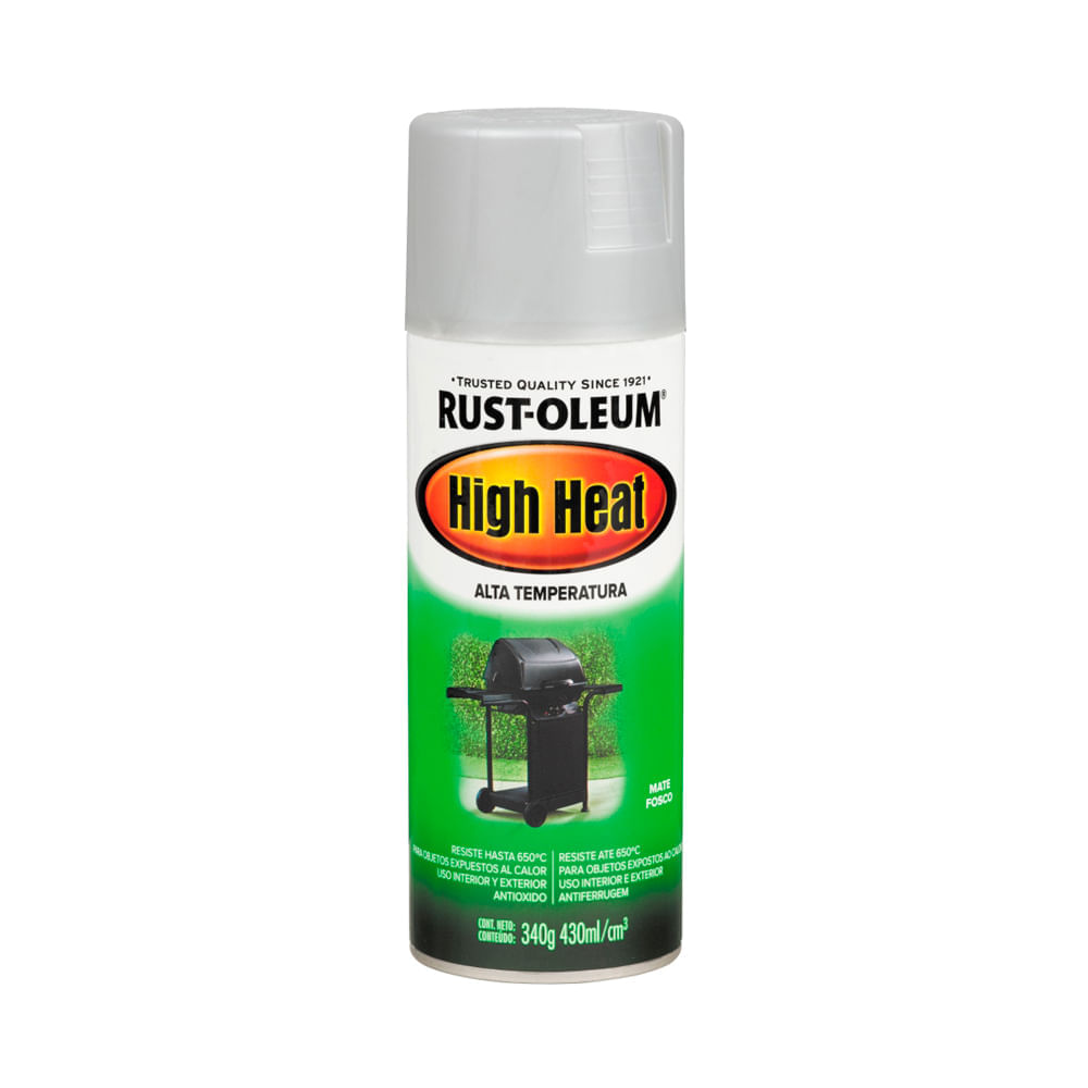 Spray Alta Temperatura Plata 340 gramos