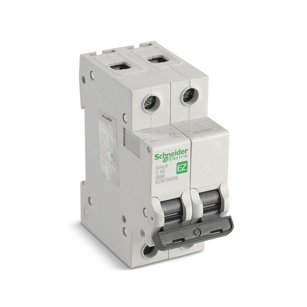 Interruptor Termomagnético Easy9 2x63A 6000A 230V