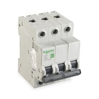 Interruptor termomagnético Easy9 3x63A 6000A 400V