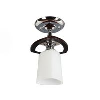 Lámpara Colgante Orange Talia 1 Luz Blanco/Cromo