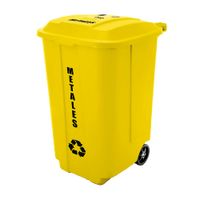 Tacho para reciclaje para metales 178 litros