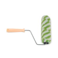 Rodillo Verde con Blanco 9""