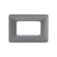 Placa 3M Rectangular Negro Antracita Living Light