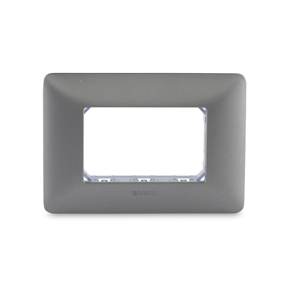 Placa 3M Rectangular Negro Antracita Living Light