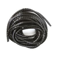 Cable espiral Negro 1/2""