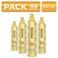 Crema para peinar Pantene Rizos Definidos 300ml PackX4