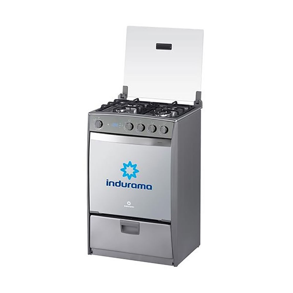 Cocina a Gas con 4 Quemadores Indurama Ibiza Quarzo(Oferta)