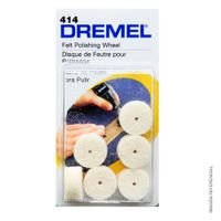 Discos De Fieltro Dremel Para Pulir 1/2""