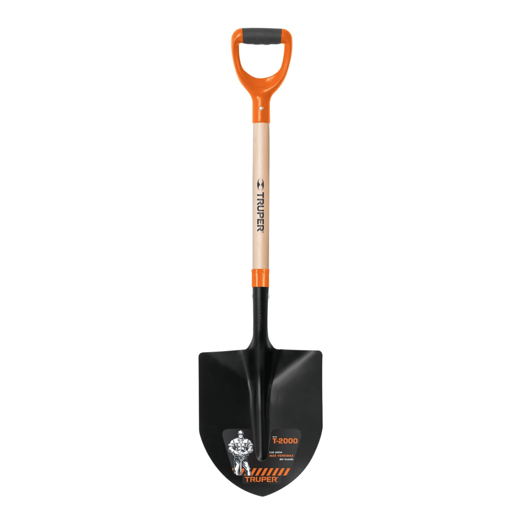 Lampa Pala Cuchara Mango de Madera truper