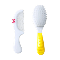 CEPILLO Y PEINE DE CABELLO AMARILLO