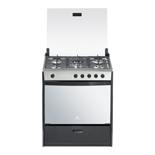 Cocina a Gas 5 Quemadores Indurama NIZA Negro