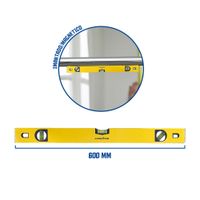 Nivel Magnetico Imantado Goodyear GY-LV-5004 600 mm CRV