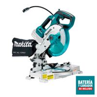 Sierra Ingleteadora Inalámbrica Makita BL ADT LXT 18V 6 1/2"" DLS600Z sin Batería ni Cargador
