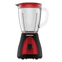 Licuadora Roja Negra Daewoo DBL-1008C 1.5L 2 Velocidades